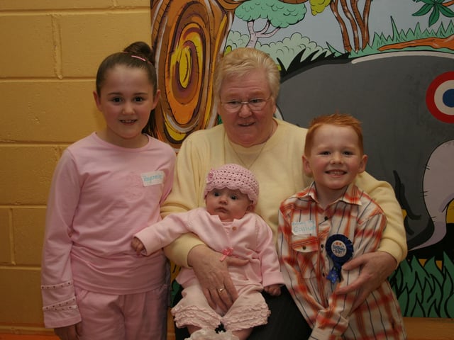 Parties and celebrations in March 2005: Callum Porter.