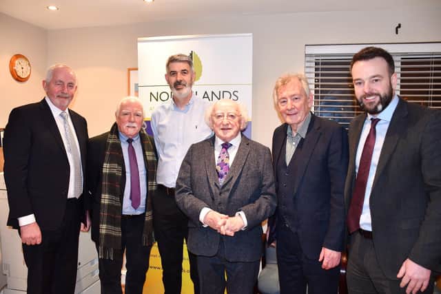President Higgins briefed about Northlands’ plan to build a new centre ...