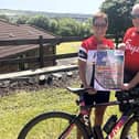 Evelyn Donnelly, Chairperson, Foyle Cycling Club and Daniel McCallion, Treasurer, Foyle Cycling Club who have officially launched the Cycle the Foyle event which is taking place on Saturday, June 28 in aid of Foyle Hospice.