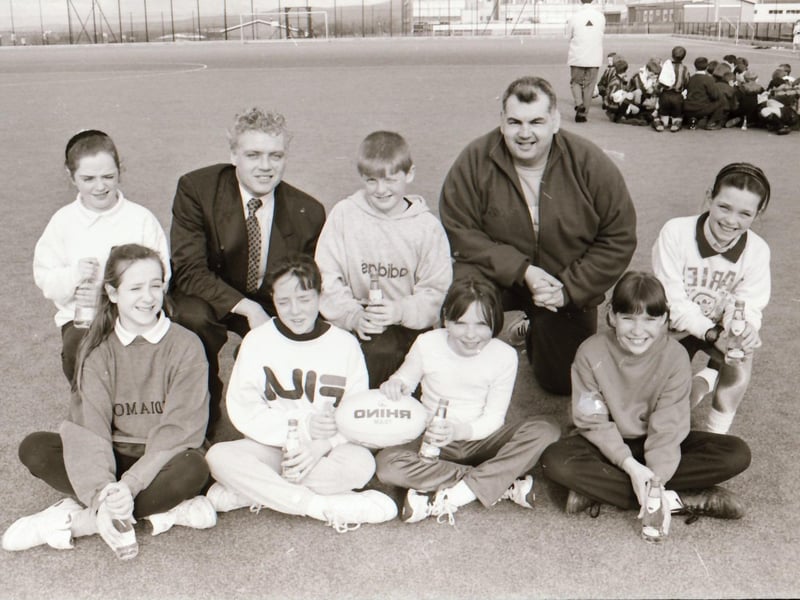 Mini Rugby photos taken 30 years ago in Creggan.