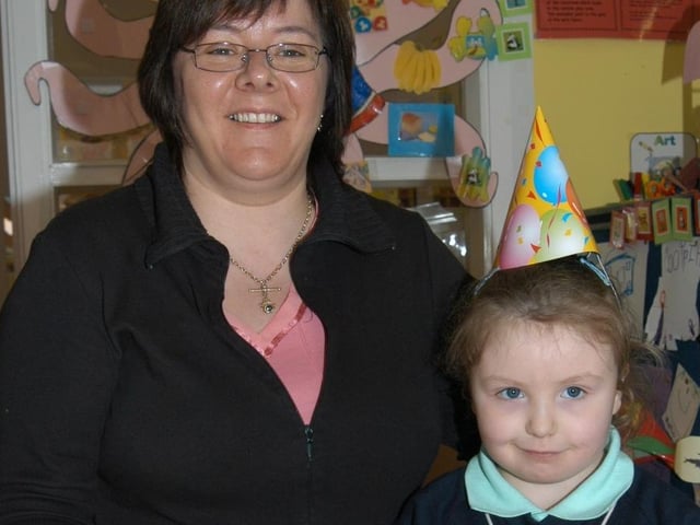Parties and celebrations in March 2005: Caitline McLoone.