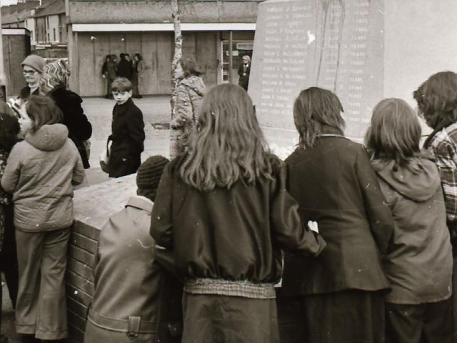 Bloody Sunday commemorative ceremonies and march back in January 1976.