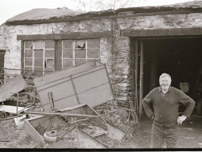 Jack Bell at the blacksmith's forge in Tooban.