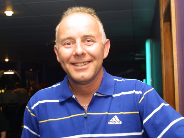 Thomas McCaul celebrates the BIG 4-0 at Pitchers