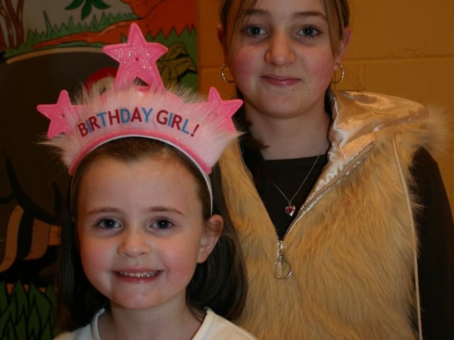 Parties and celebrations in February 2005 : Ward 3rd birthday.
