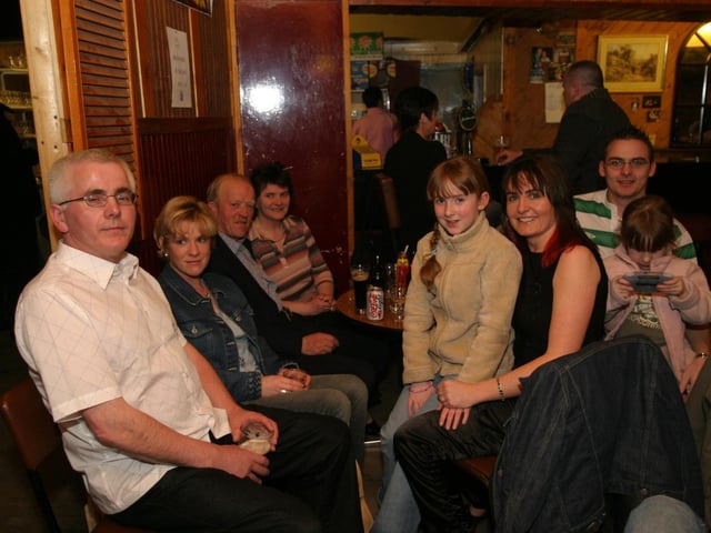 Party celebrations back in 2004: Brian McCloskey