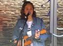 17-years-old Aoibhin Stewart who will be performing in the Mayor's 24 hour Busk for Homelessness.