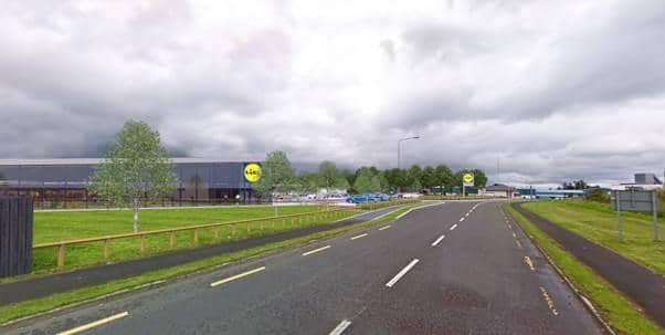 Plans for the new Lidl store at Station Road, Carndonagh.
