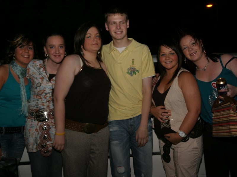 Anthony Nash out partying for his birthday.