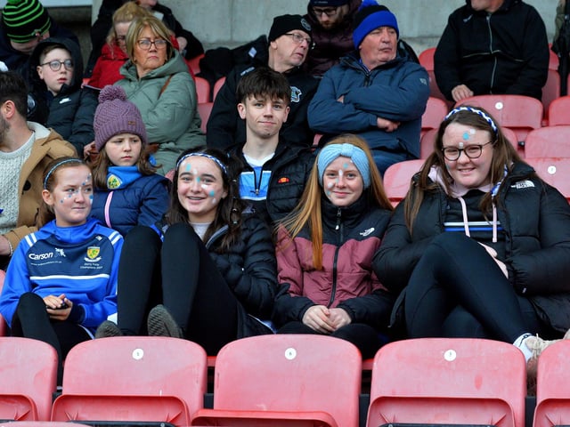 Fans at Celtic Park for the on Sunday afternoon. Photo: George Sweeney