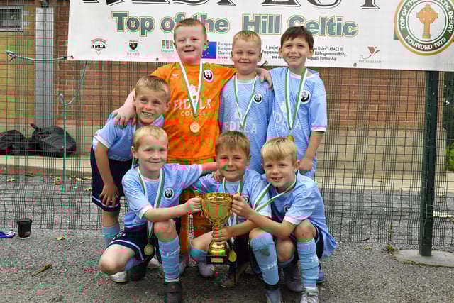 Portstewart were competition winners in the TOTHC hosted soccer tournament played at Lisnagelvin Playing Fields. Photo: George Sweeney