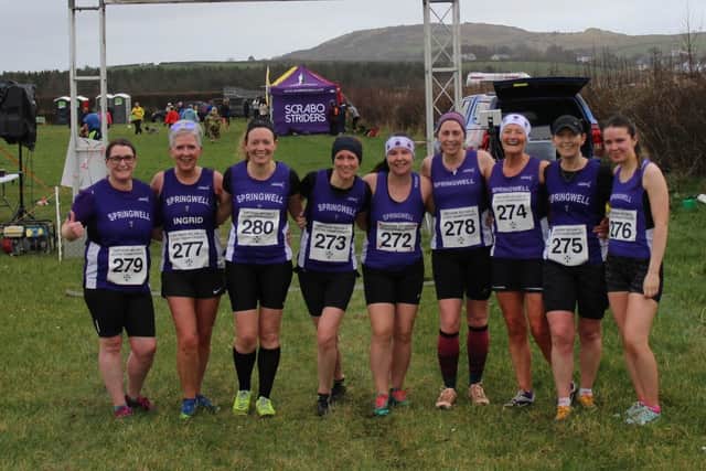 Springwell Ladies round off their cross country season.