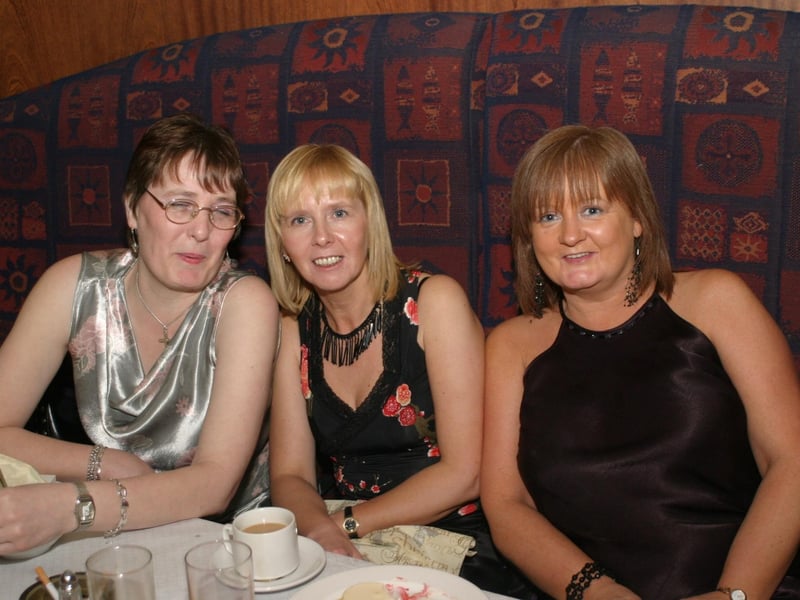 Christmas parties in Derry in December 2003.