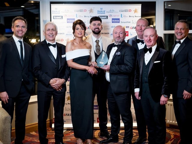 J Arthur Electrical picked up the Strabane BID Business of the Year.