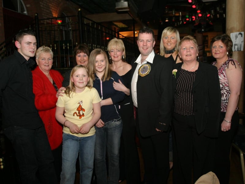 Party celebrations back in 2004: Neil Forbes.