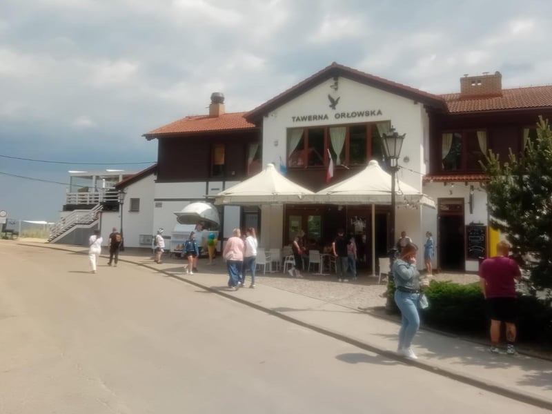 The seaside village of Orlowo.