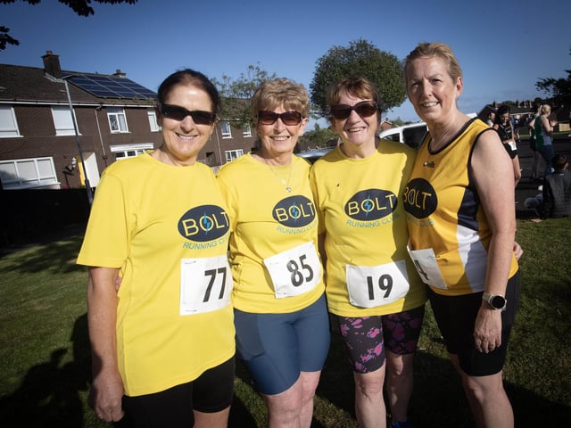 Runners at the event.
