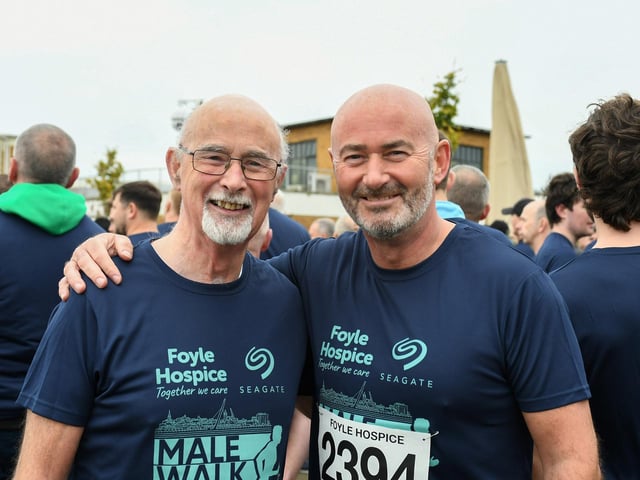 Foyle Hospice Run/Walk participants.  Photo: George Sweeney