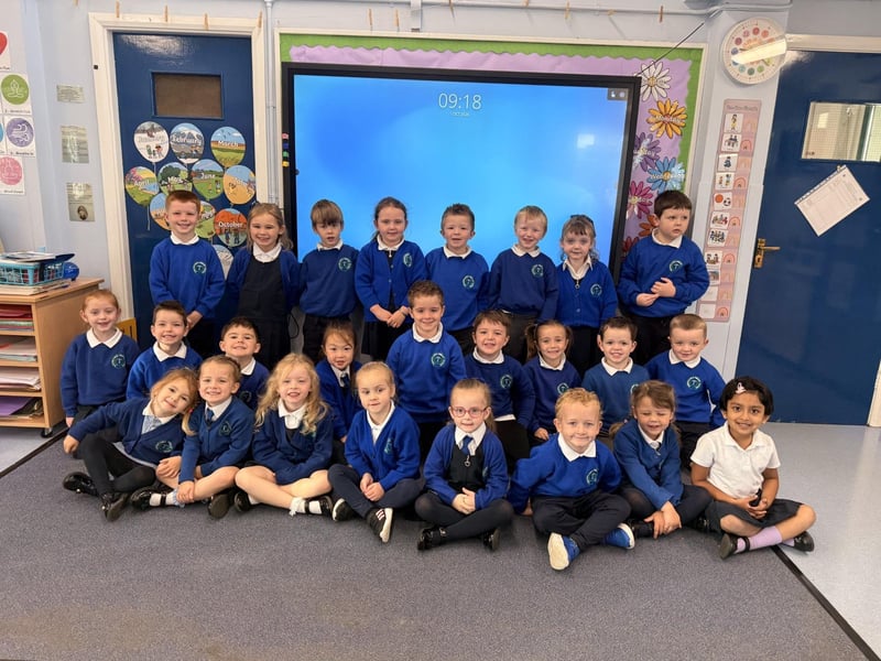 Mrs Brown's Primary 1 Class Termoncanice Primary School.