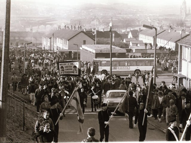 Devine Breslin Memorial March in Strabane.