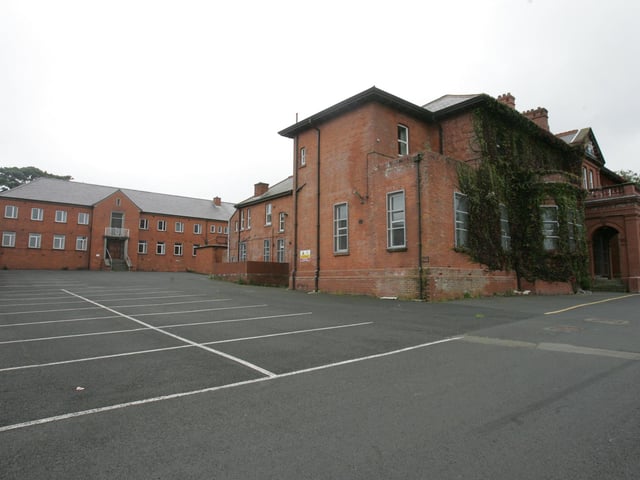 The former British Army military barracks at Ebrington in September 2005 shortly after it was transferred to the Executive.