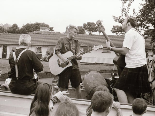 A look back at Féile celebrations and parades from August 1994.