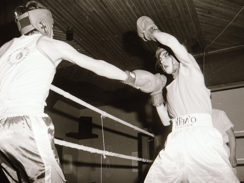 Fairview boxing tournament in the Delacroix back in February 1995.
