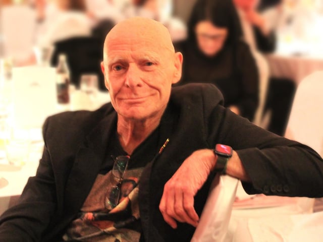 Longstanding Derry City supporter, politician and community activist, Eamonn McCann.