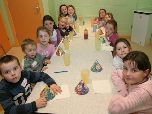 Pictures of Derry people partying in November 2003