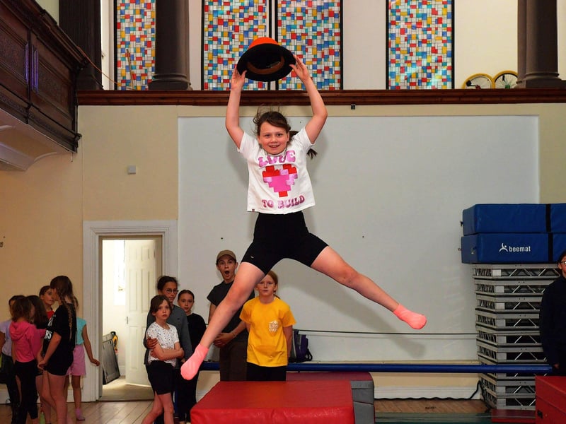 In Your Space Summer Circus Camp will be held in the Glassworks on Great James Street. The Seedlings summer camp is for children aged 6 to 8 and will run from July 7 to July 11, from 10:00 am to 1:00 pm. The Rethink summer camp is for children aged 9 and up, with the first week running from July 14 to July 18 and the second week from July 21 to July 25. Both Rethink camps will run from 10:00 am to 3:30 pm. Seedlings costs £50, while Rethink is priced at £40.  Photo: George Sweeney. DER2331GS – 92