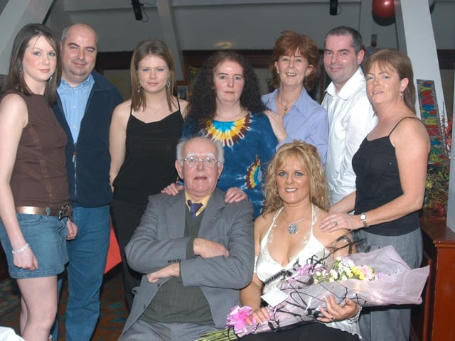 Parties and celebrations in February 2005: Stephanie McNicholl.