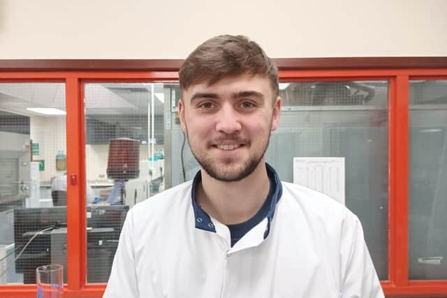Robbie Millar from Eglinton started NI Water’s Entry Level Academy as a Higher Level Apprenticeship 