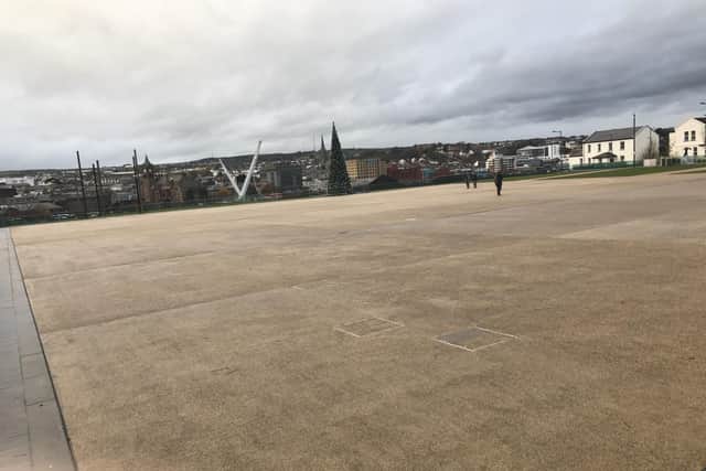 Council members said it was 'deeply disappointing' that only two large-scale events were planned for Ebrington Square this year.