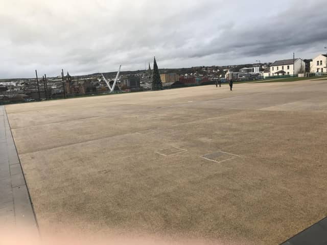 Council members said it was 'deeply disappointing' that only two large-scale events were planned for Ebrington Square this year.