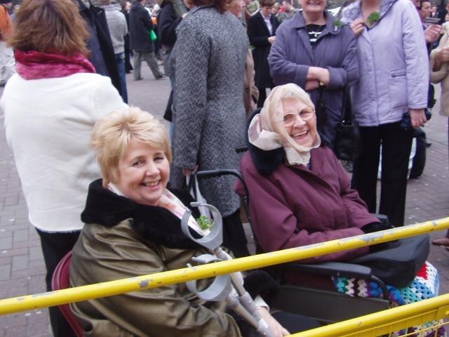 OLYMPUS DIGITAL CAMERA : Pictured are people enjoying the St Patrick's Day celebrations in Derry 20 years ago on March 17, 2005.