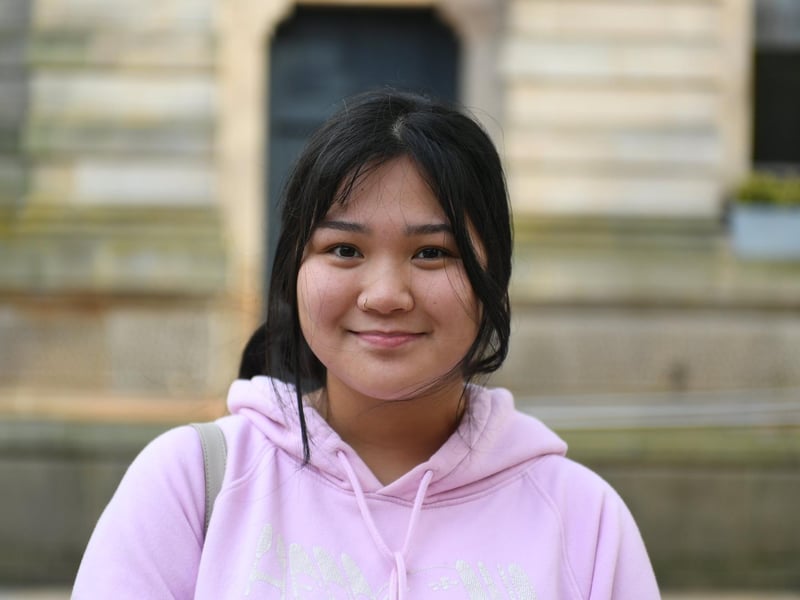 “I think the scariest horror film I have ever seen is Saw because it's very gory,” said Cammy. Cammy is a horror film fan. She said she has watched a lot with Hallowe'en upcoming. Scream is Cammy’s favourite horror. Photo: George Sweeney
