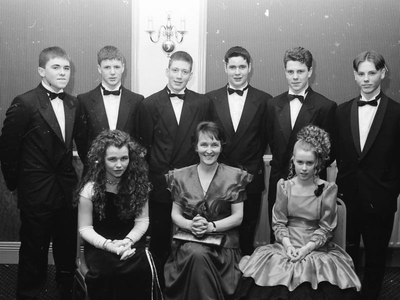 St. Patrick's and St. Brigid's, Claudy, formal in February 1994