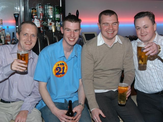 Parties and celebrations in November 2004: Jason McCullagh.