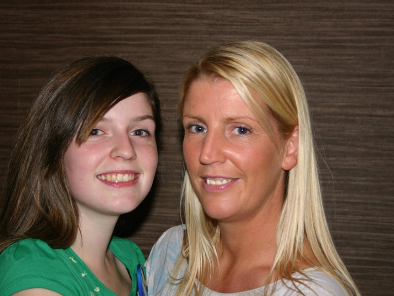 Birthday Girl Stephaine McGinley on her 13th Birthday with proud mum Annette. 8396/dd : .
