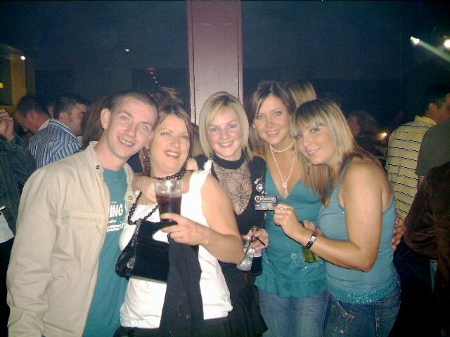 Revellers enjoying a night out in Sugar nightclub in late October, 2005.