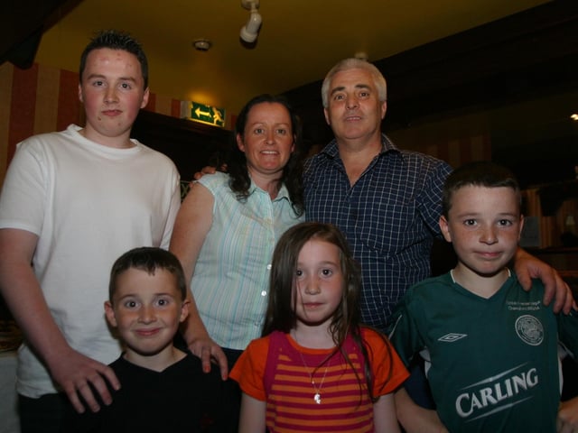 Parties and celebrations in July 2004: Tony Shiels.