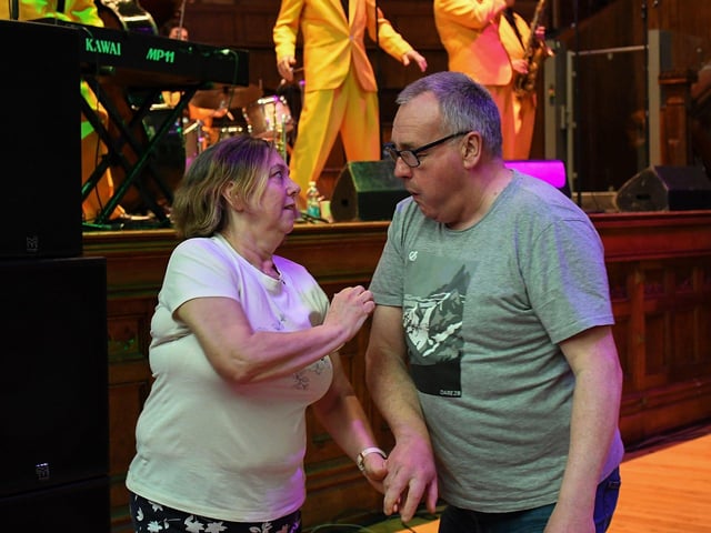 Jiving at the Mayor’s Tea Dance with the Jive Aces. Photo: George Sweeney