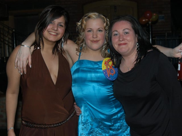 Parties and celebrations in February 2005: Michelle Doherty.