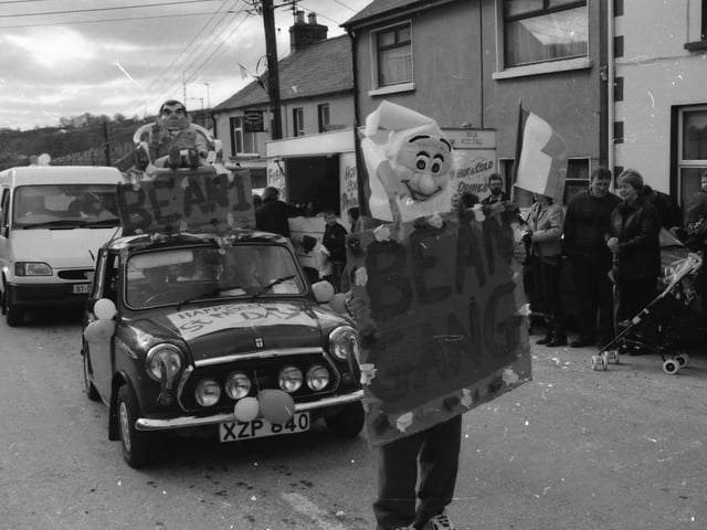 The St. Patrick's Day parade in Moville in 1998.