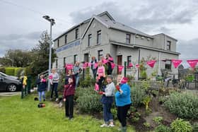 Culmore Hub Gardening Group celebrating Lottery funding