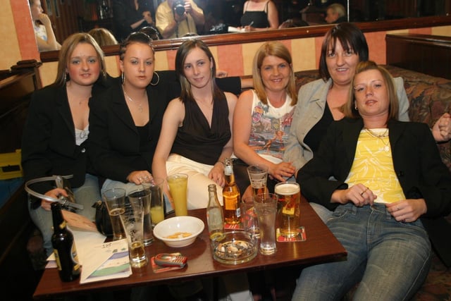 Party celebrations back in June 2004.