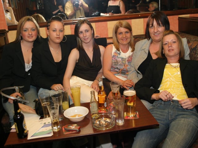 Party celebrations back in June 2004.