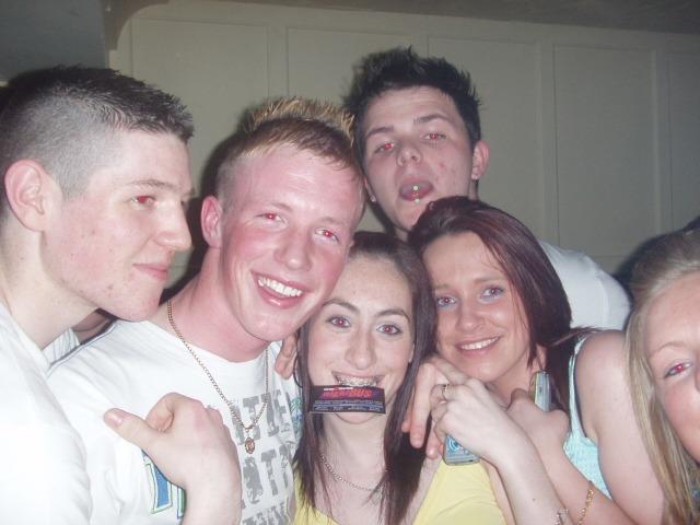 OLYMPUS DIGITAL CAMERA : A night out in bars across Derry in May 2005, including Café Roc, The Ice Warf, Strand Bar, The River Inn, Downey’s/Sugar, and The Metro.