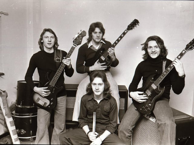 Talented young musicians back in 1976.