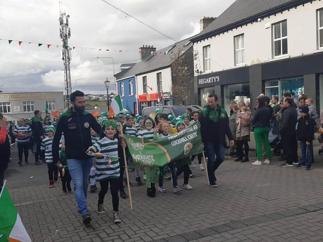 Buncrana St Patrick's Day parade 2023.